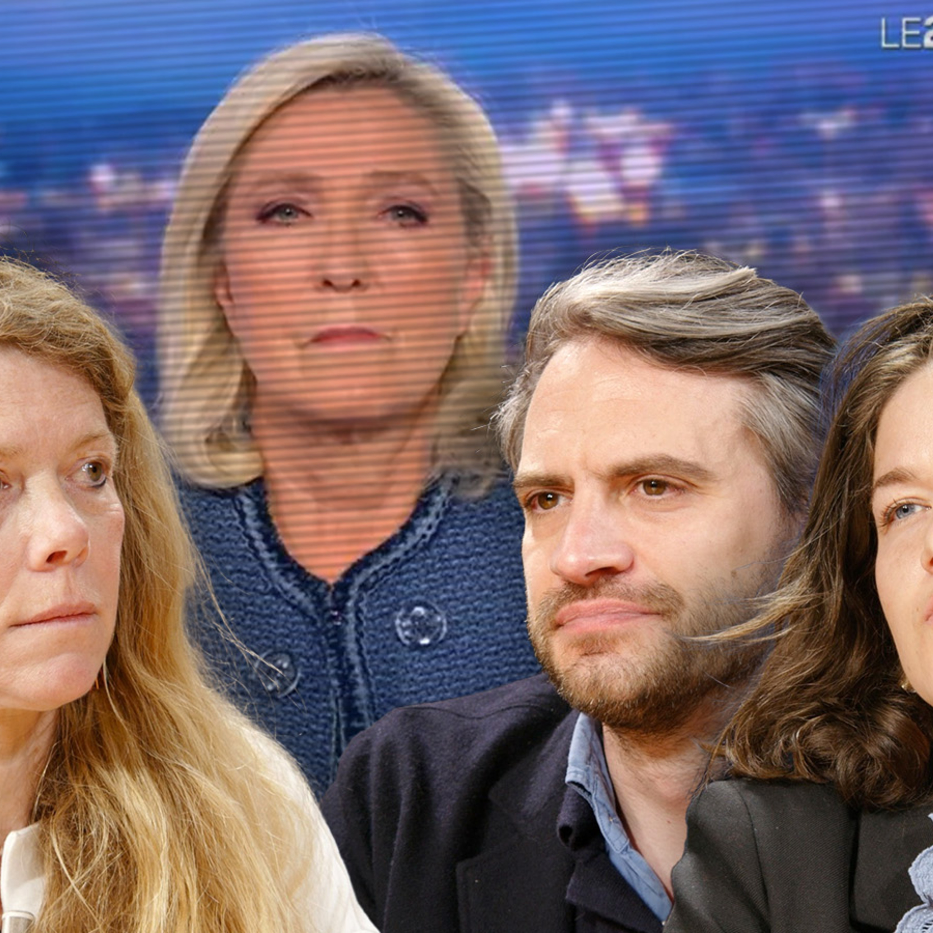 Marine Le Pen condamnée, état de droit bafoué à la télé