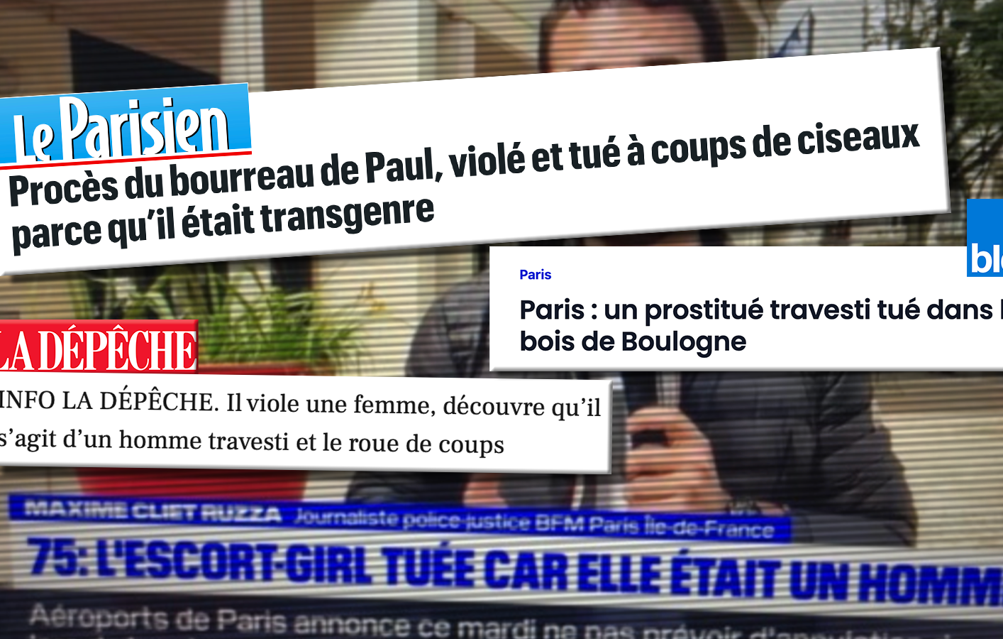 Fait divers : pourquoi la presse parle si mal des meurtres de personnes trans - Par Elie Hervé | Arrêt sur images