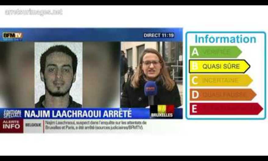 Bruxelles : BFMTV se trompe de suspect
