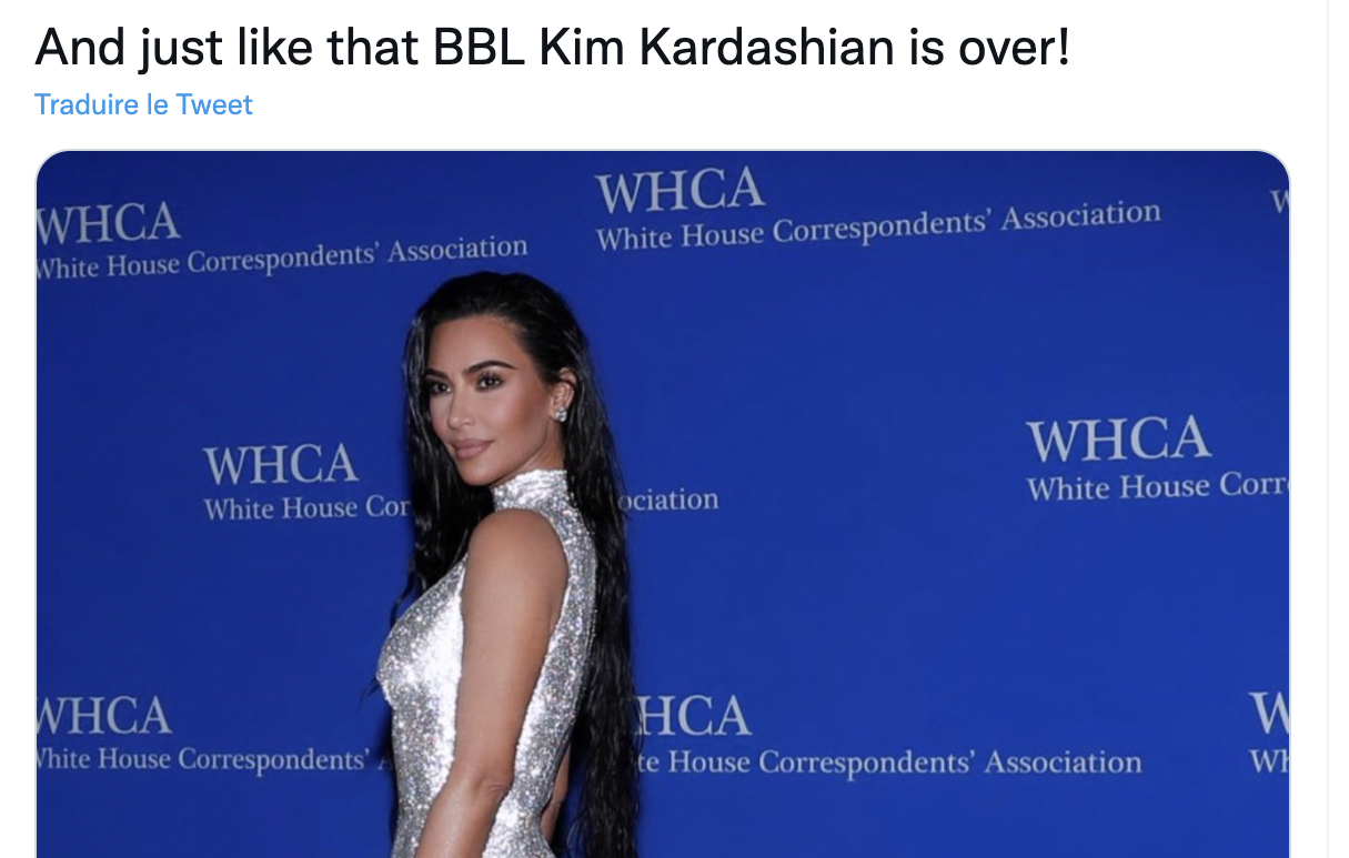 Téléréalité : où sont passées les courbes de Kim Kardashian ? - Par  Constance Vilanova | Arrêt sur images