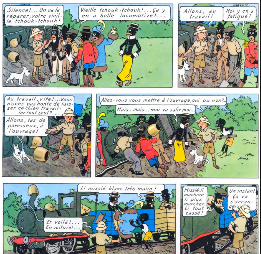 Une préface pour expliquer «Tintin au Congo»