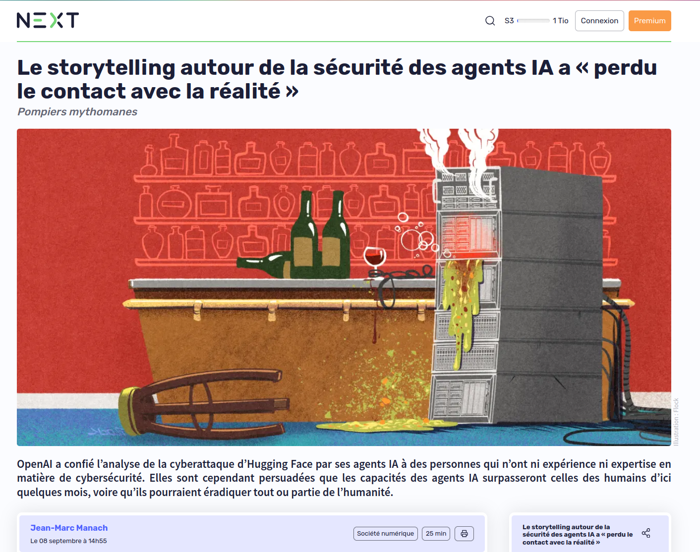 Heureusement, il reste Manach et Next