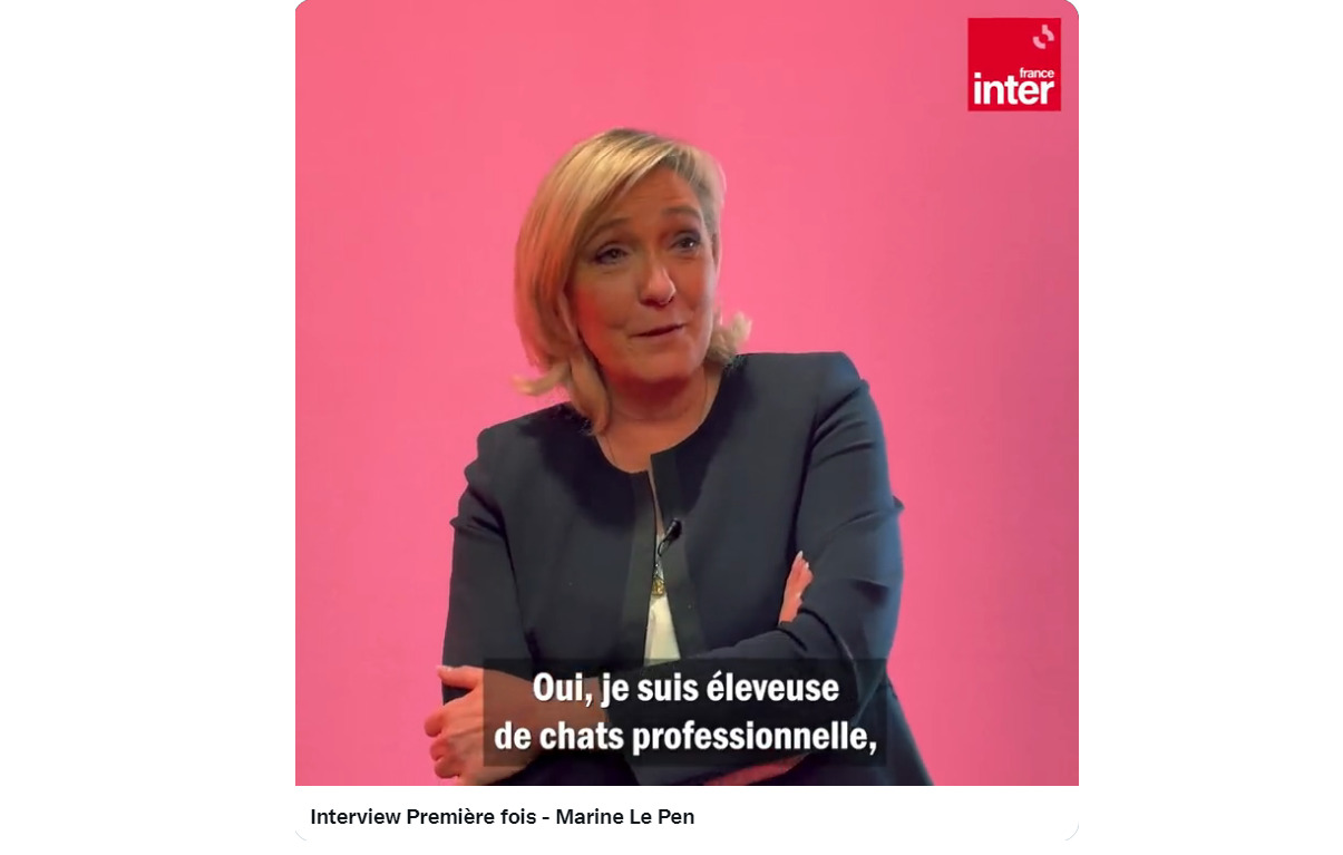 Le Pen La Première Fois De France Inter Par Daniel Schneidermann Arrêt Sur Images