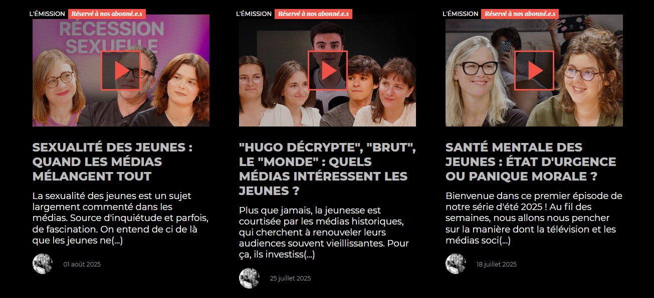 Les émissions d'été d'ASI