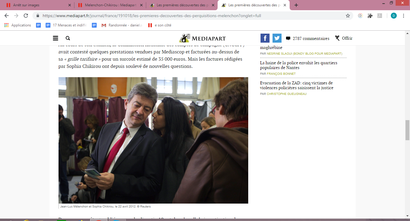 Melenchon Chikirou Mediapart Le Scoop Et Le Piege Par Daniel Schneidermann Arret Sur Images