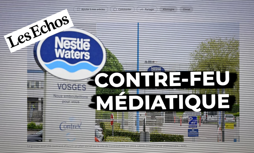 Nestlé reconnaît avoir eu recours à des traitements interdits sur des eaux  minérales