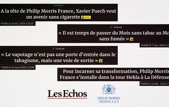 Quand "Les Échos" déroule le tapis rouge à Philip Morris - Par Pierre-Alexandre Lhotellier | Arrêt sur images