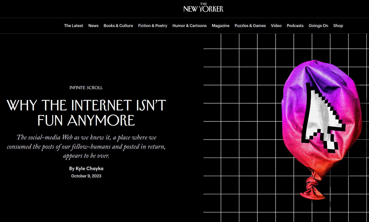Pourquoi Internet a cessé d'être fun