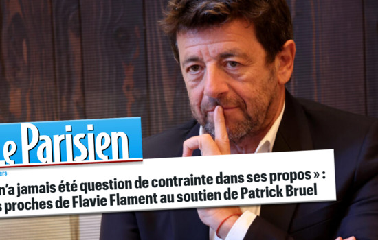 "Deux proches de Flavie Flament" : le "Parisien" en défense de Patrick Bruel - Par Pauline Bock | Arrêt sur images