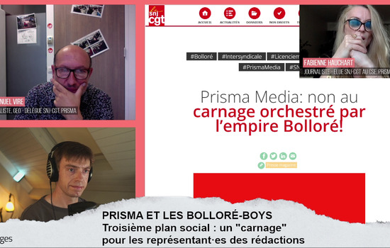 Bolloré veut licencier 40 % du groupe Prisma, pourtant bénéficiaire - Par La rédaction | Arrêt sur images